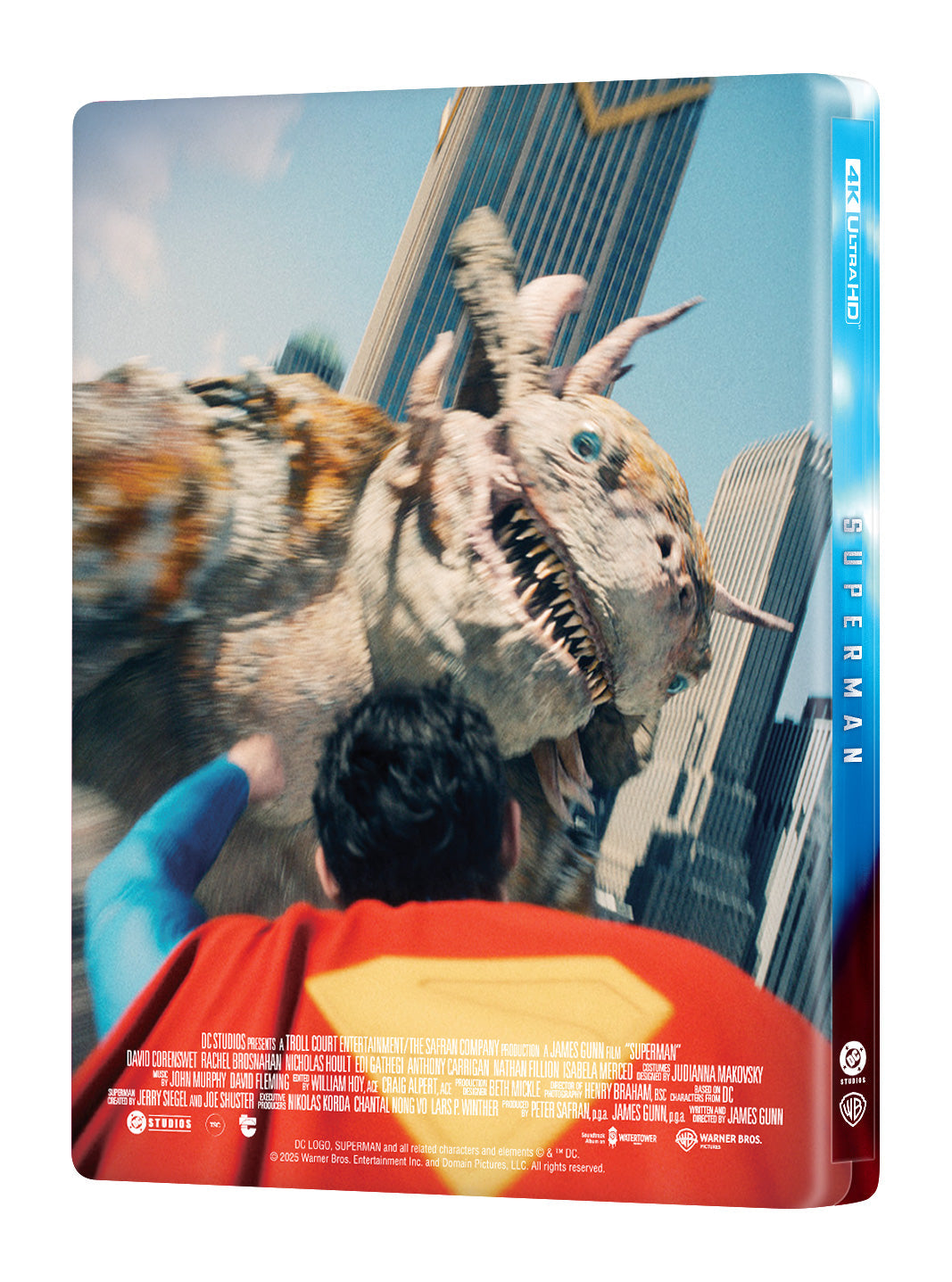 Superman steelbook back